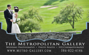 The Metropolitan Gallery Ad in Detroit Wedding Day
