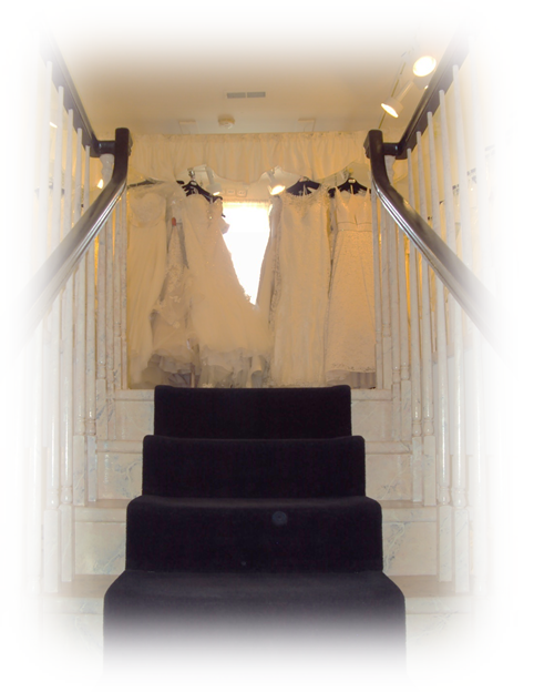 Elizabeth's Bridal Manor stair case - - Photo by Detroit Wedding Day