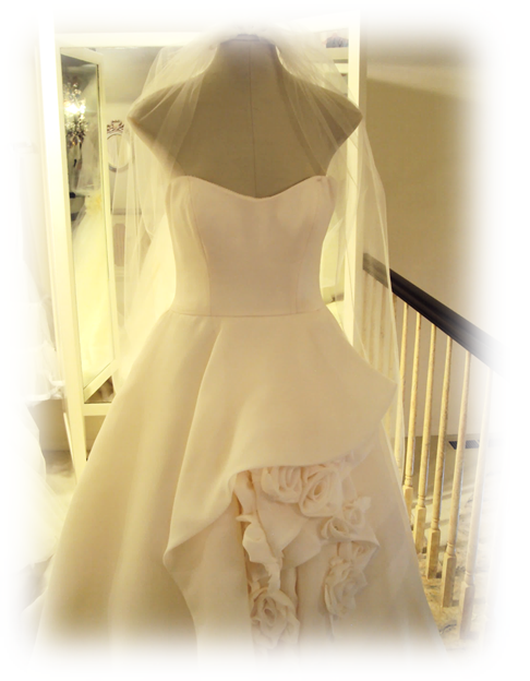 Elizabeth's Bridal Manor wedding dress - - Photo by Detroit Wedding Day