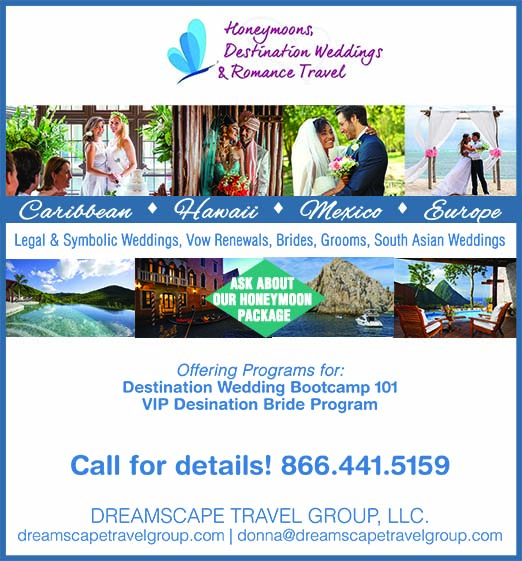 Honeymoon Dreamscape Travel Group Detroit Wedding Day