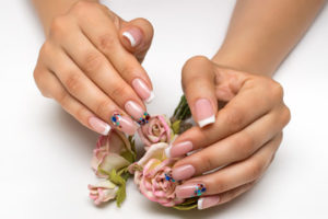 nail for wedding