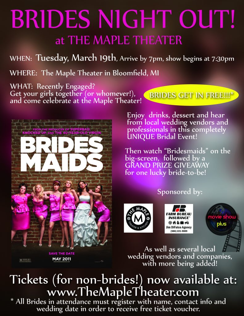 Maple Theater - Brides Night Out