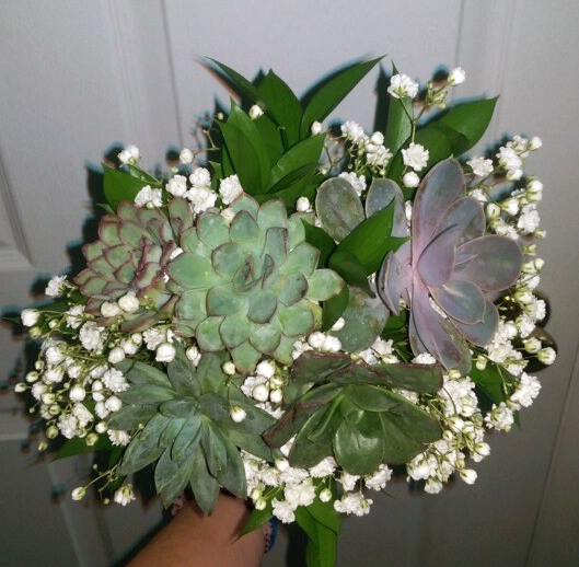 Bouquet with Greens designed by A&A Flowers & Gifts