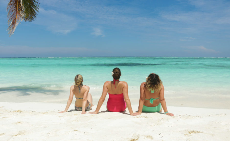 Women on Beach